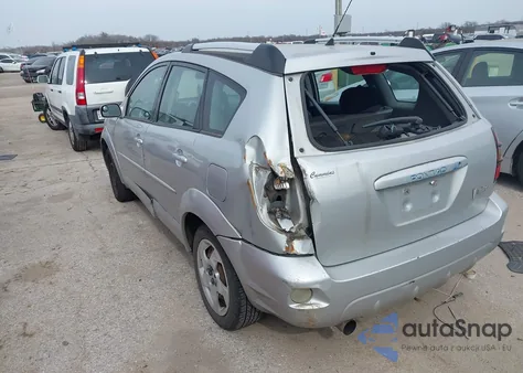 2005 Pontiac Vibe z USA, uszkodzony, nr VIN 5Y2SL63875Z414075